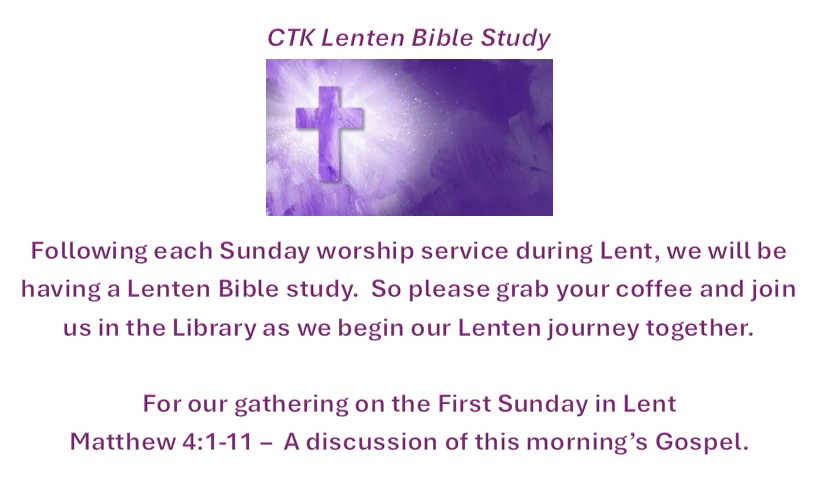 Lenten Bible Study Lenten Bible Study 2