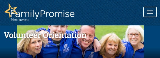 Family Promise Metrowest Volunteer Family Promise Metrowest Volunteer