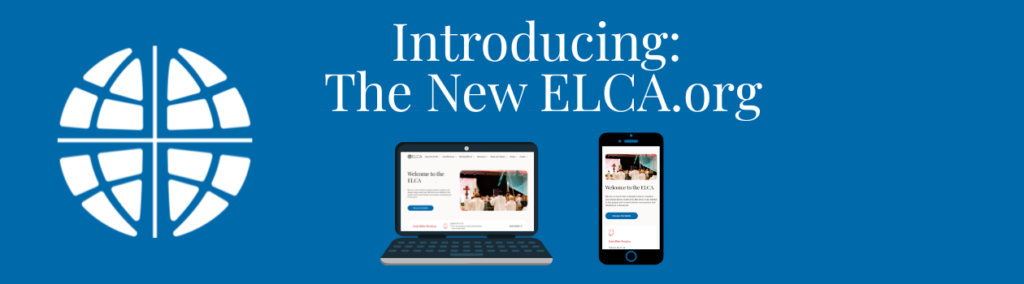 IntroducingthenewELCA.org